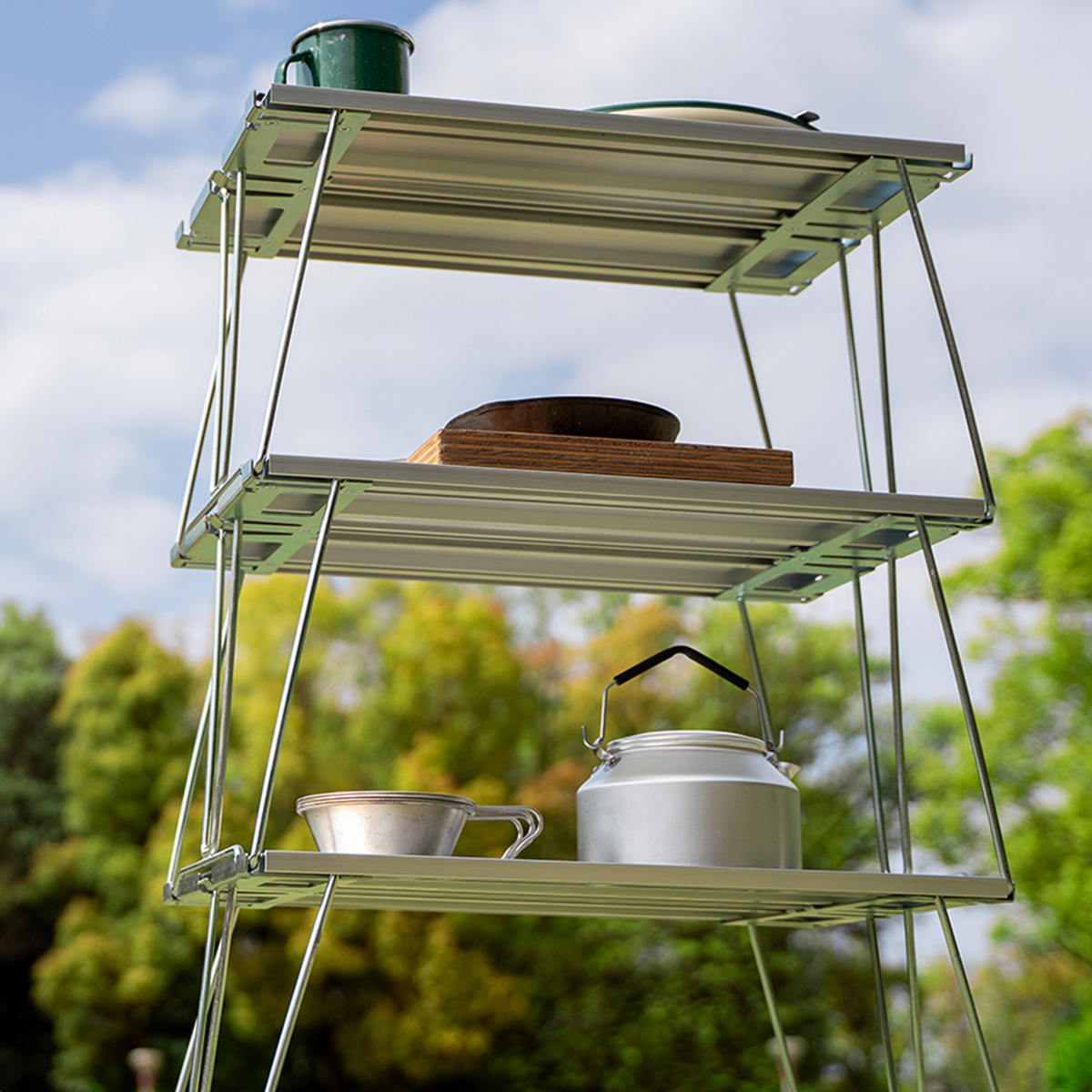 アウトドア キャンプ ソロキャンプ テーブル ミニデスク コンパクト