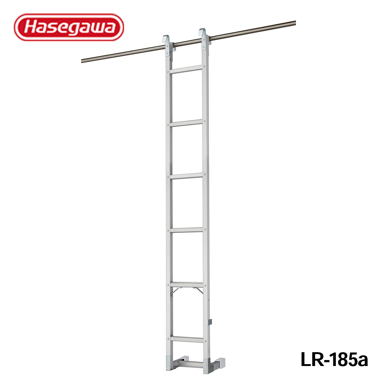 長谷川工業 LR-185a アルミ垂直はしご ハセガワ 公団用はしご 集団住宅