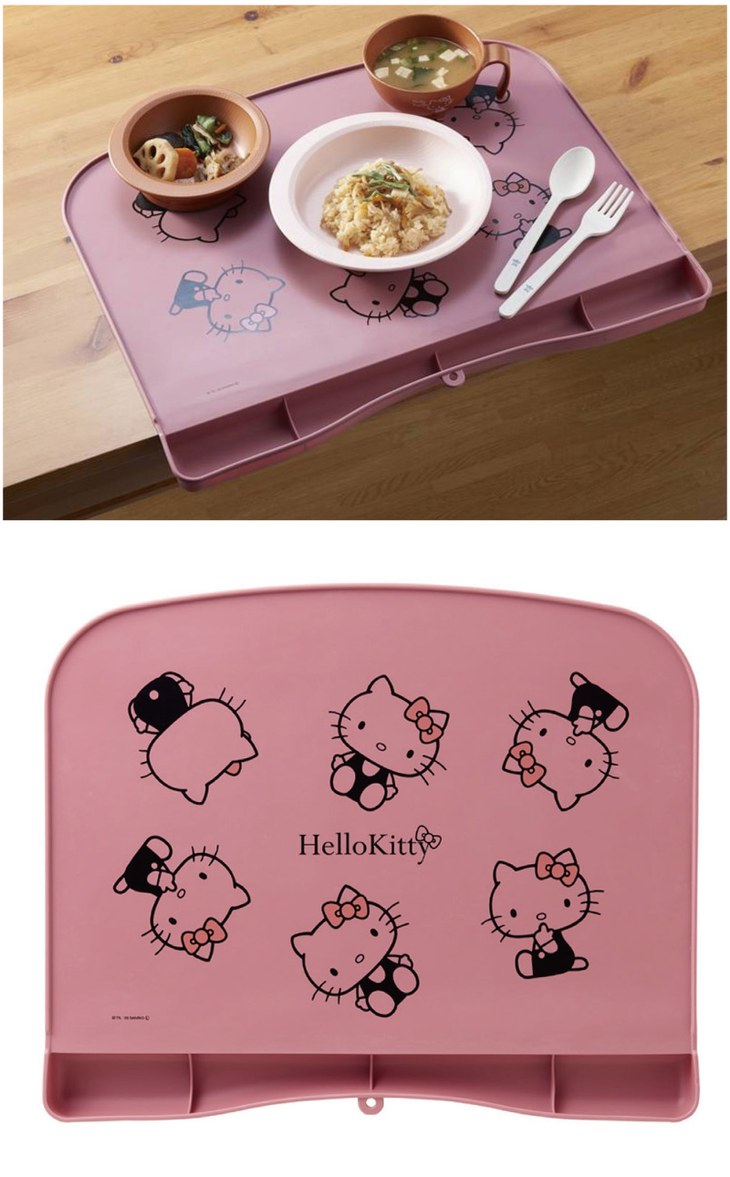 お食事マット シリコーン製 ハローキティ かわいい 洗いやすい ランチ