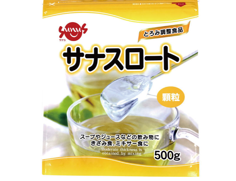 介護食 サナス サナスロート 500g 日本製 とろみ剤トロミ 嚥下補助