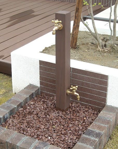 ウォータースタンド蛇口2コ付