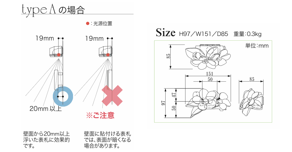 ディーズライト フローラル（100V/12V）
