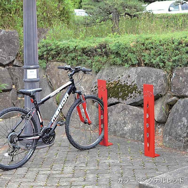 サイクルスタンドおしゃれ公園駐輪場街中