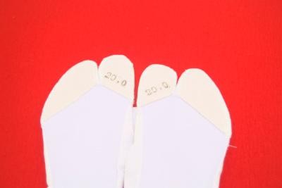 わらじ掛け【草鞋専用足袋】 22〜27cm 白 : お祭り用品専門店橋本屋