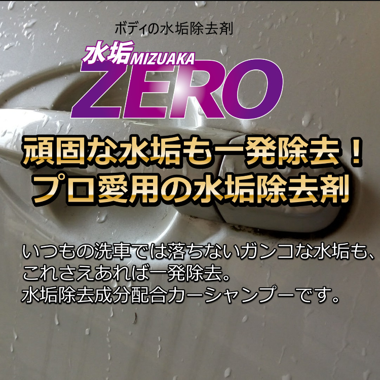 撥水道場 車のボディ用水垢取り洗剤 水垢ZERO 100ｇ : 3003 : 撥水道場 