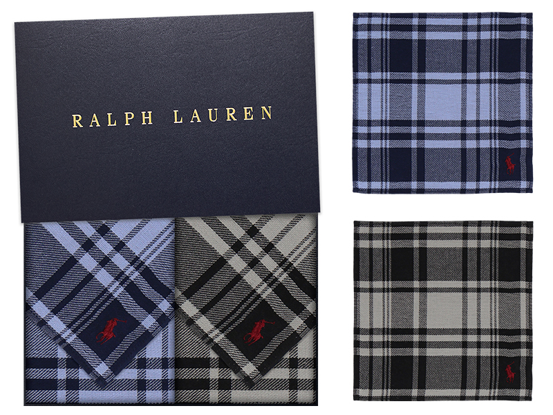 POLO RALPH LAUREN ポロラルフローレン ハンカチギフト : ZABULO
