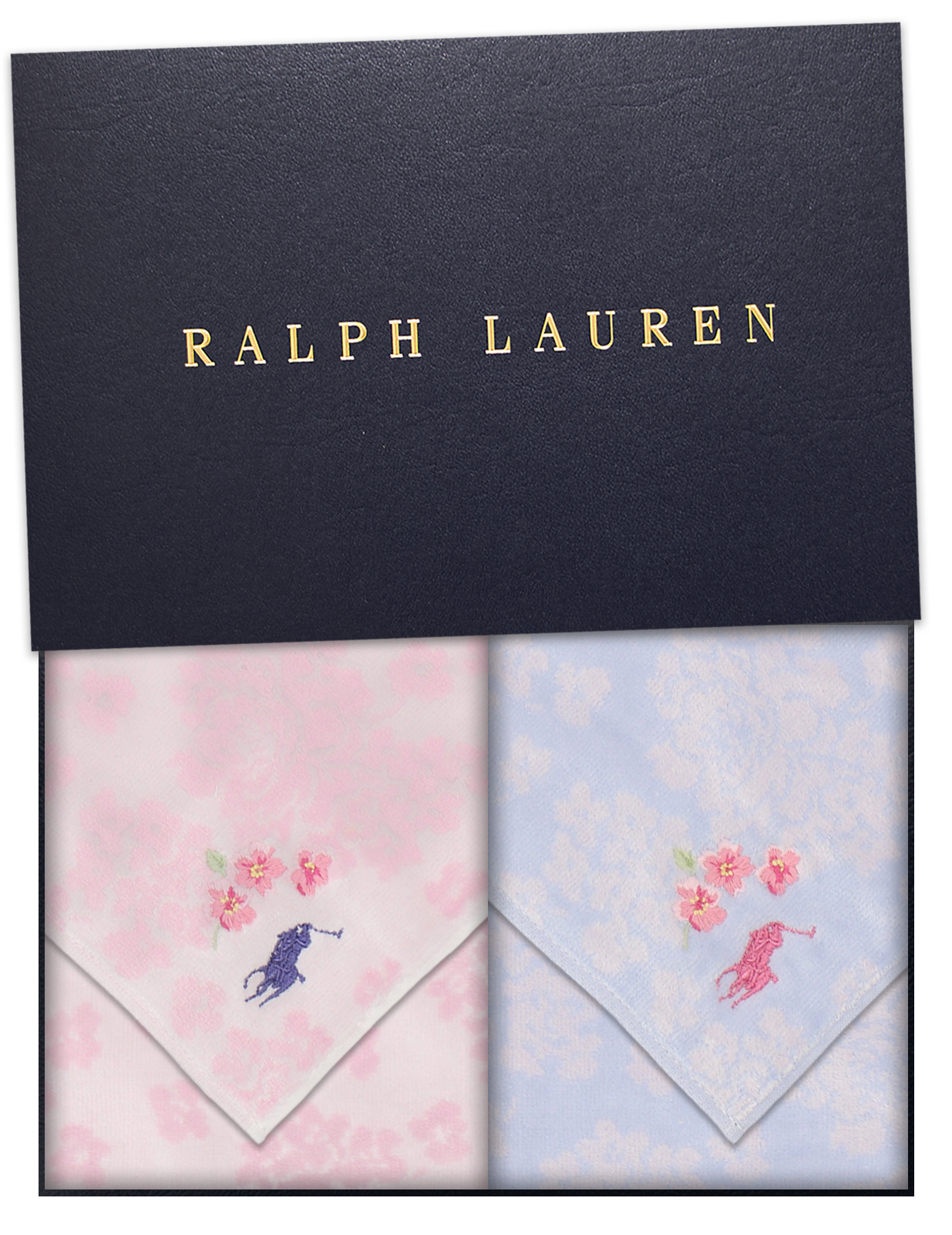 polo Ralph Lauren Tiffany グラス　3個セット　ハンカチ POLO RALPH LAUREN ポロラルフローレン ハンカチギフト : ZABULO