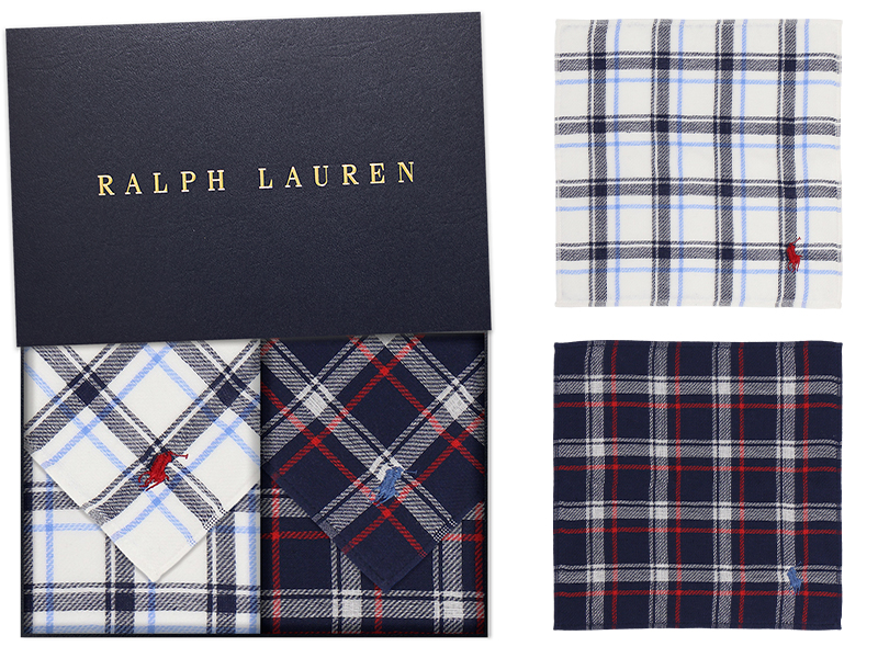 POLO RALPH LAUREN ポロラルフローレン ハンカチギフト : ZABULO