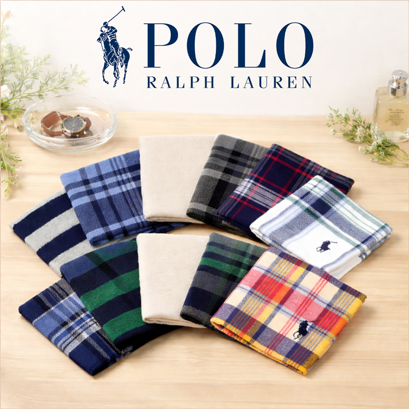 POLO RALPH LAUREN（ポロ・ラルフローレン） ハンドタオル ギフト 25cm