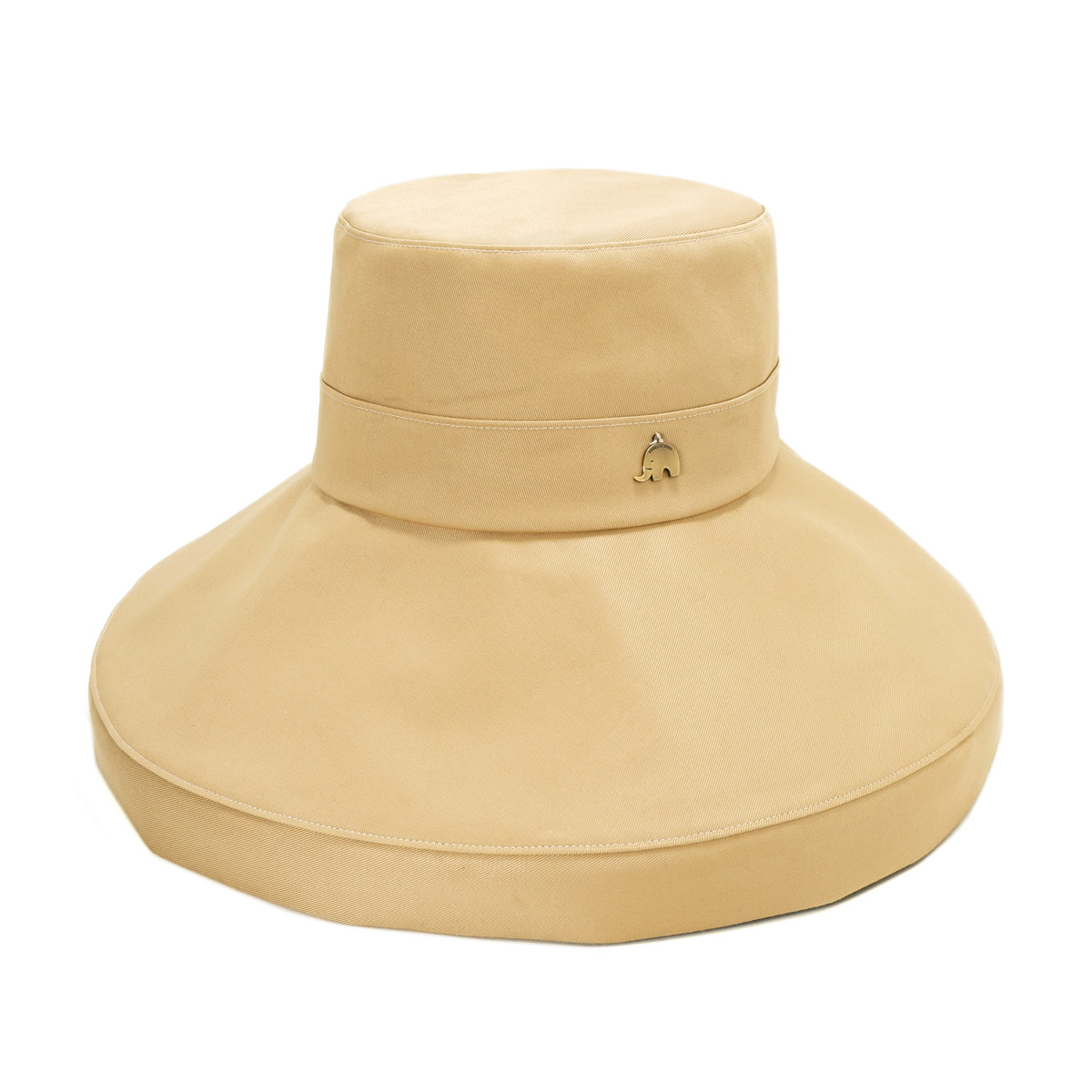 アウレリアコットンハット 帽子 レディース　つば広 大きいサイズ UVカット UPF50+ つば広 ...