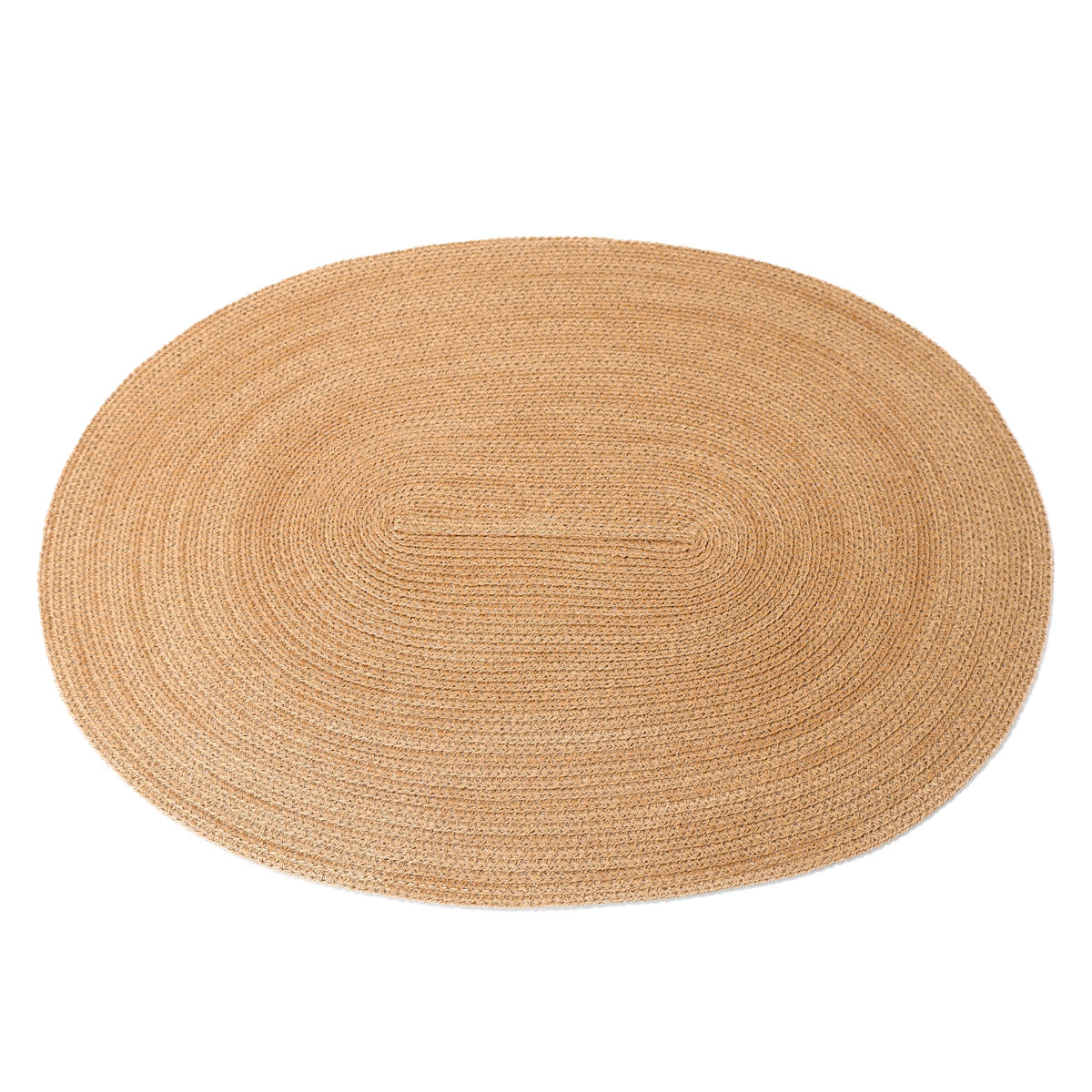 オーバルブレードランチョンマット おしゃれ シンプル 折りたたみ 洗える 楕円 帽子屋 ケースタ