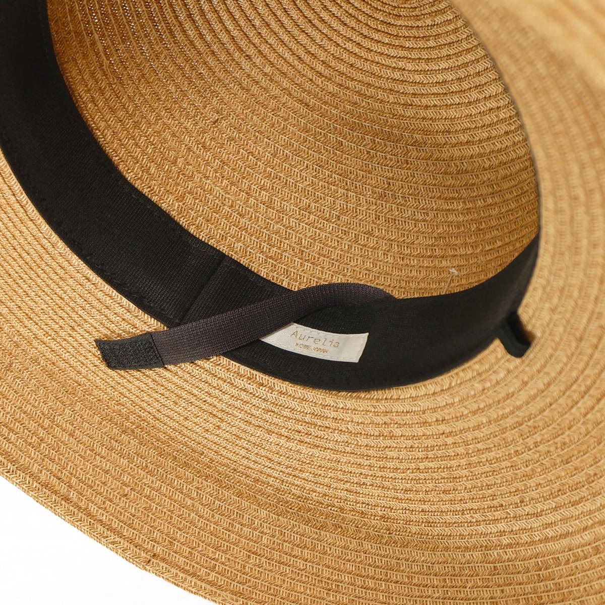 ブレードカサブランカ 日本製 帽子 レディース 麦わら帽子 UV対策 紫外線対策 サイズ調整 つば広 ハット ストローハット あご紐対応 日除け対応 帽子屋ケースタ｜hat-kstyle｜20