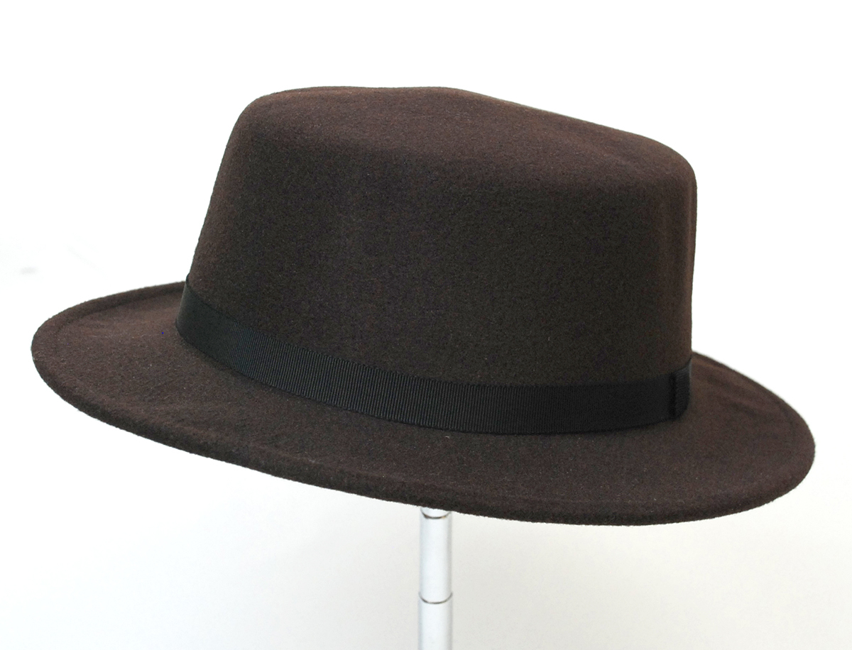 ポリフェルトカンカン帽 帽子 レディース リボン シンプル サイズ調整 おしゃれ かわいい