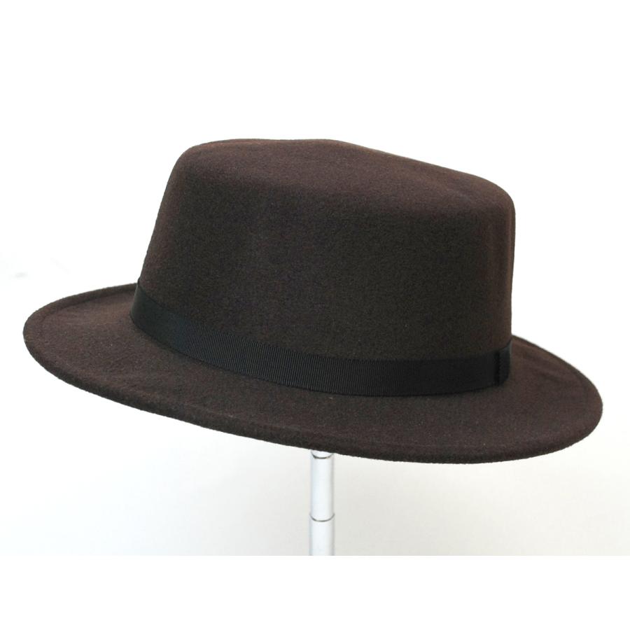 ポリフェルトカンカン帽 帽子 レディース リボン シンプル サイズ調整 おしゃれ かわいい｜hat-kstyle｜03