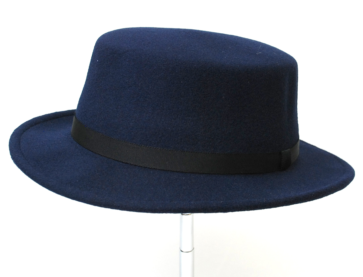 ポリフェルトカンカン帽 帽子 レディース リボン シンプル サイズ調整 おしゃれ かわいい｜hat-kstyle｜06