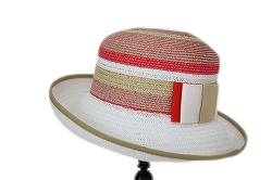 婦人帽子 イタリア製 インポート Complit コンプリット ペーパーブレード レディースハット ...