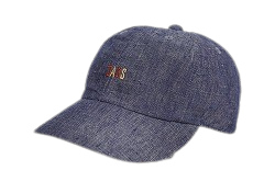紳士帽子 DAKS 麻 リネンシャンブレー メンズキャップ 日本製 SからLL 小さい 大きいサイズ 野球帽 男性 グレー ネイビー 春夏 D1817｜hat-nishikawa｜03