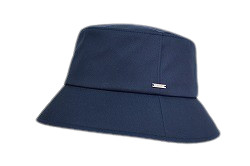 婦人帽子 DAKS コートクロス バケットハット 日本製 ベージュ ネイビー S M L サイズ調節 小さい 大きいサイズ オールシーズン DL050｜hat-nishikawa｜03
