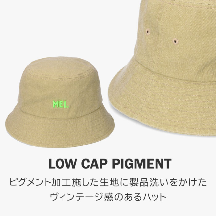 MEI メイ 帽子 バケットハット レディース バケハ メンズ ユニ