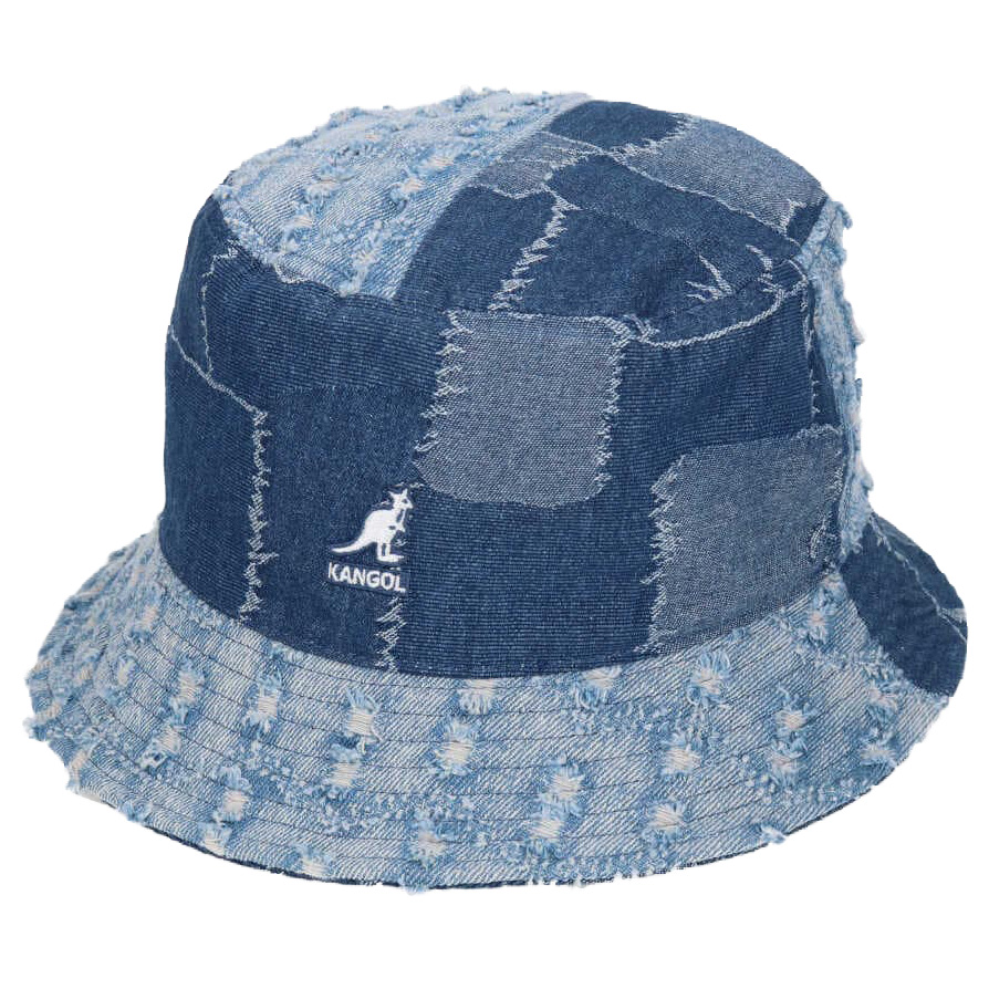 帽子 KANGOL Denim Mashup Bucket カンゴール ハット カジュアル バケット デニム 男女兼用 パッチワーク カンガルー  レディース メンズ 母の日 : 111169006 : 帽子屋HATHOMES - 通販 - Yahoo!ショッピング