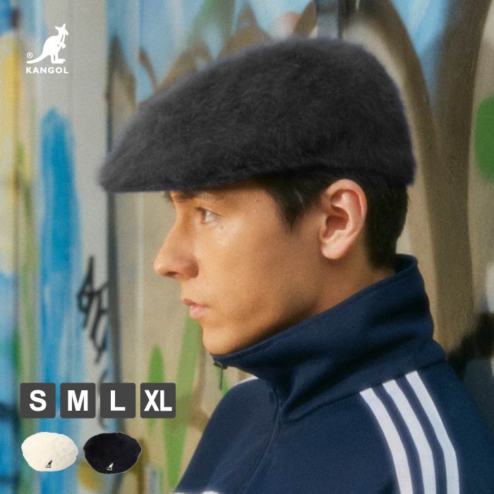 KANGOL×BEP FURGORA 504 ハンチング帽 Lサイズ FURGORA CUFF BEANIE | ONE SIZE(19) BLACK (01) | KNIT