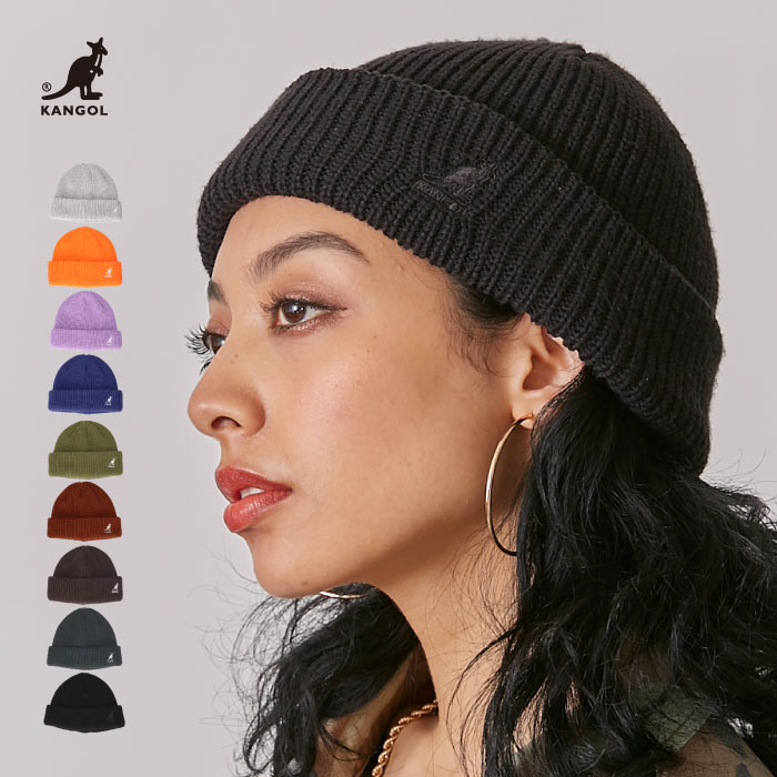 帽子 カンゴール KANGOL ニット帽 ニット 帽子 正規取扱い レディース メンズ シンプル ブラック レッド ゴールド 20代 30代 40代  50代 60代 23AW 母の日