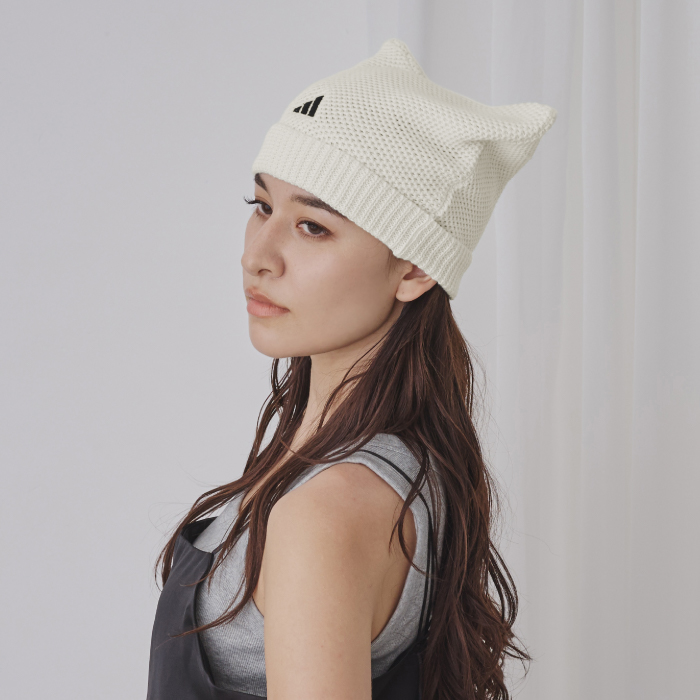 アディダス adidas 帽子 メンズ レディース ニット帽 猫耳