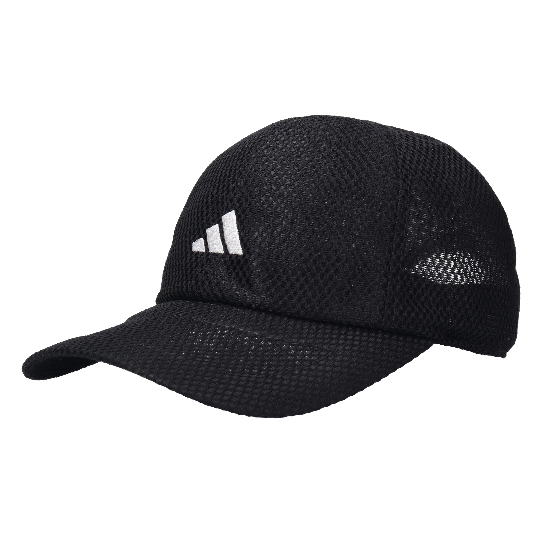 アディダス   ランニング キャップ  メッシュキャップ  : 黒 adidas adidas（アディダス） スポーツ メッシュ キャップ 黒 : 帽子専門店