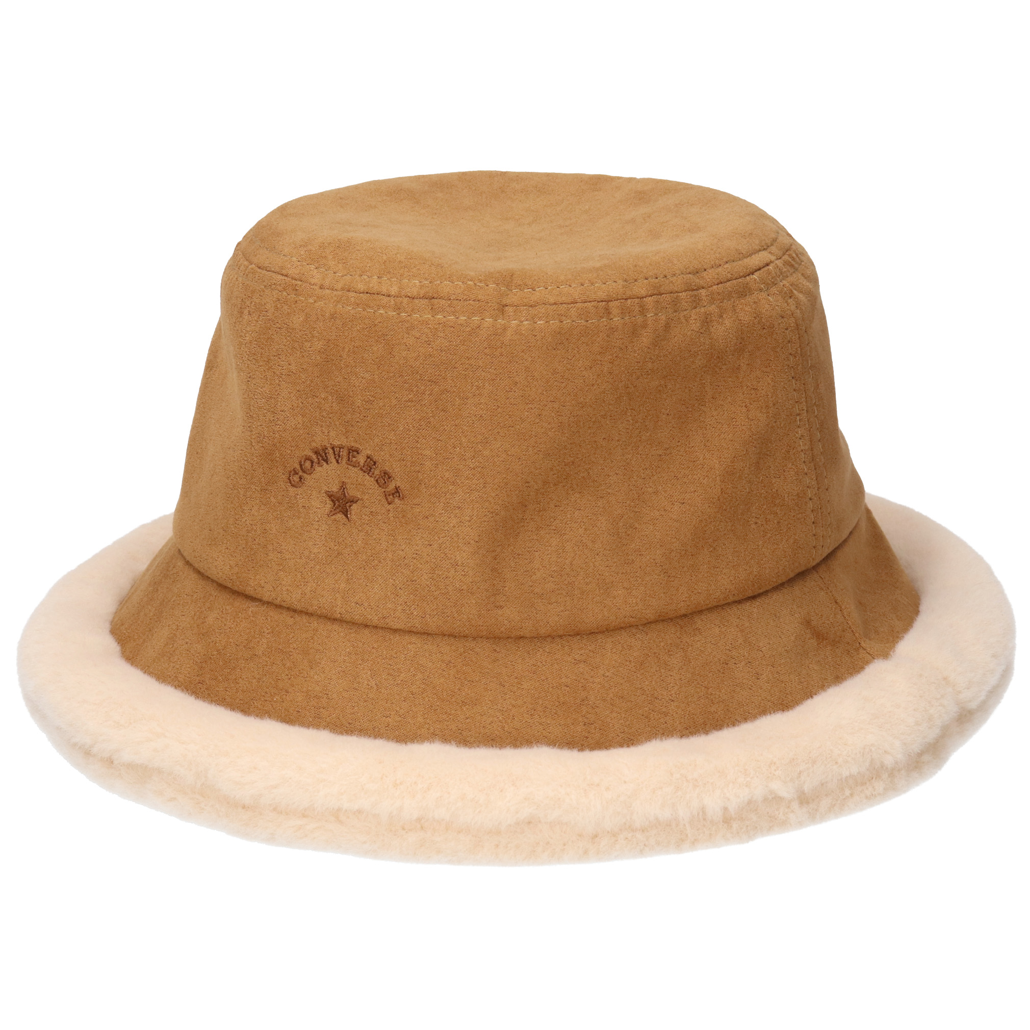 CONVERSE（コンバース） フェイクスエード ファー バケット ハット