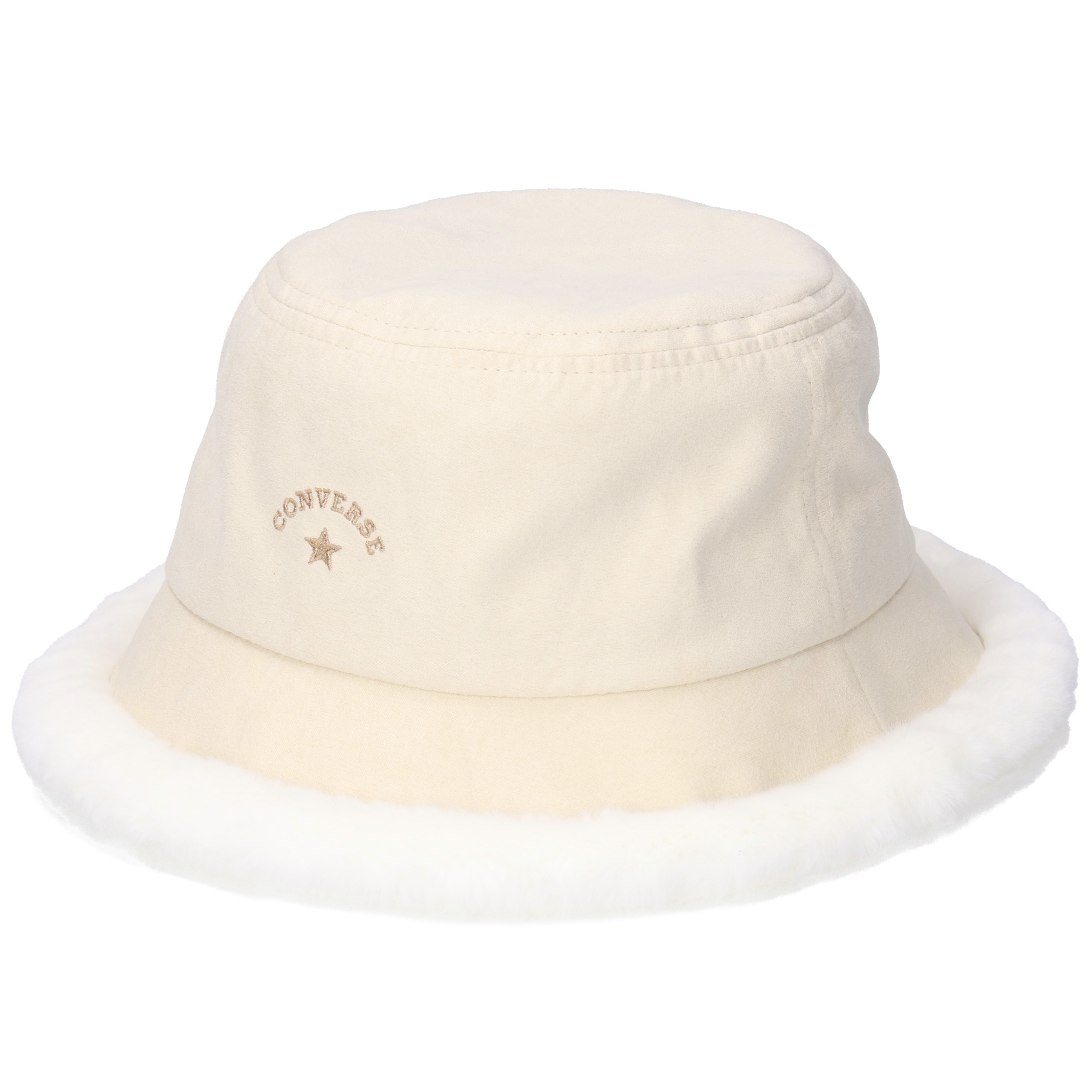 CONVERSE（コンバース） フェイクスエード ファー バケット ハット