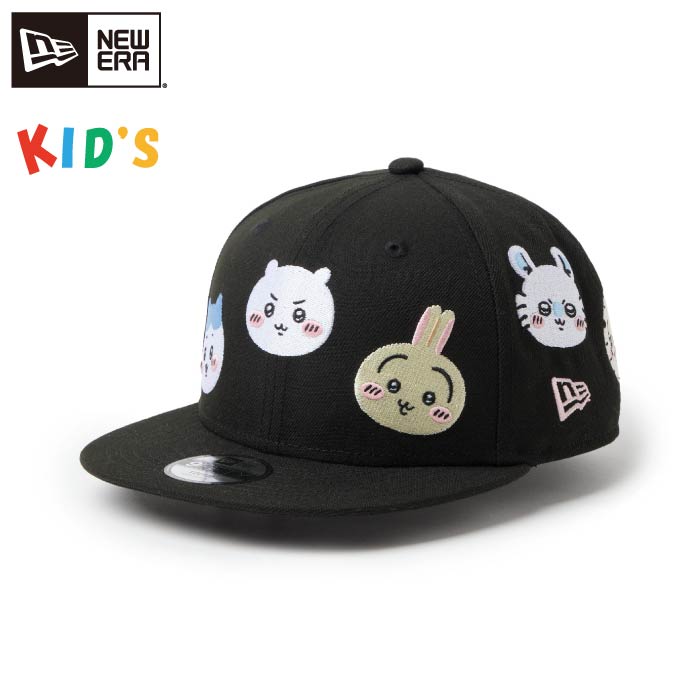 ちいかわ ニューエラ　ニット帽NEW ERA® 黒・グレー・ピンク、3色セット NEW ERA（ニューエラ） 正規品 X ちいかわ 9FIFTY キャップ 帽子
