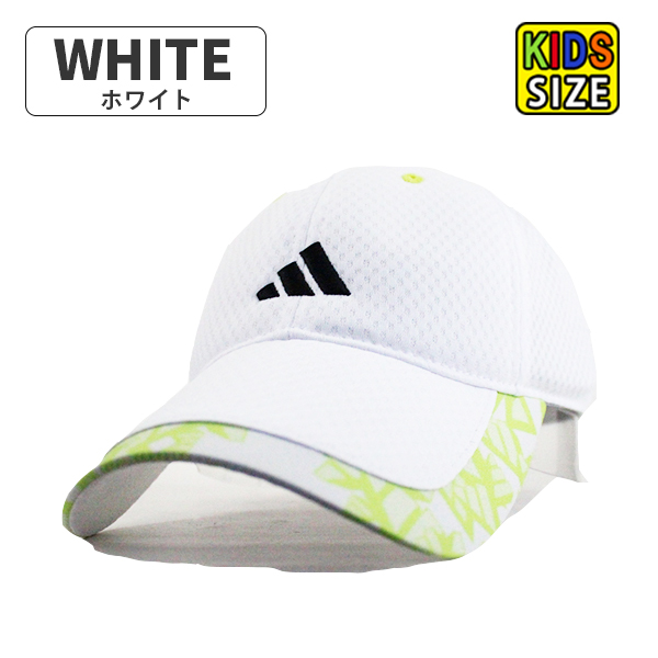 adidas 子供サイズ アディダス キャップ ADB PRINT BRIM LT-MESH