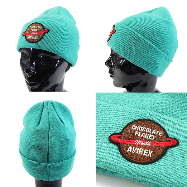 AVIREX（アヴィレックス） 送料無料 チョコレートプラネット ニット帽
