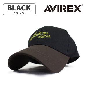 AVIREX アヴィレックス アビレックス メンズ レディース 帽子 バイカラーツイルローキャップ ...