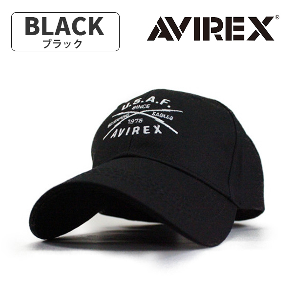 AVIREX アヴィレックス アビレックス キャップ メンズ レディース 帽子 U.S.A.F. ロ...