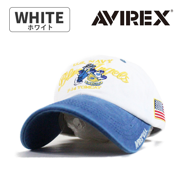 AVIREX アヴィレックス アビレックス キャップ メンズ レディース 帽子 TOMCATローキャップ トムキャット 2024SS 新作 ユニセックス｜hatshop-tezukayama｜04