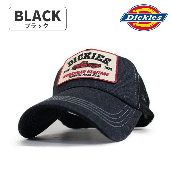 ディッキーズ Dickies キャップ 帽子  DK EX DENIM メッシュキャップ メンズ レ...
