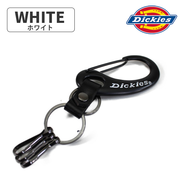 【送料無料】ディッキーズ Dickies フックカラビナキーホルダー キーリング キーフック 小物 鍵 ブラック 黒 シルバー レザー 革 ユニセックス 男女｜hatshop-tezukayama｜02