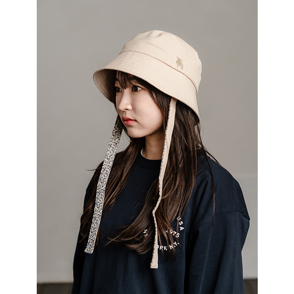 エルメス　Mosh Mosh バケットハット 56cm ベージュ エルメス Mosh Mosh バケットハット 56cm ベージュ