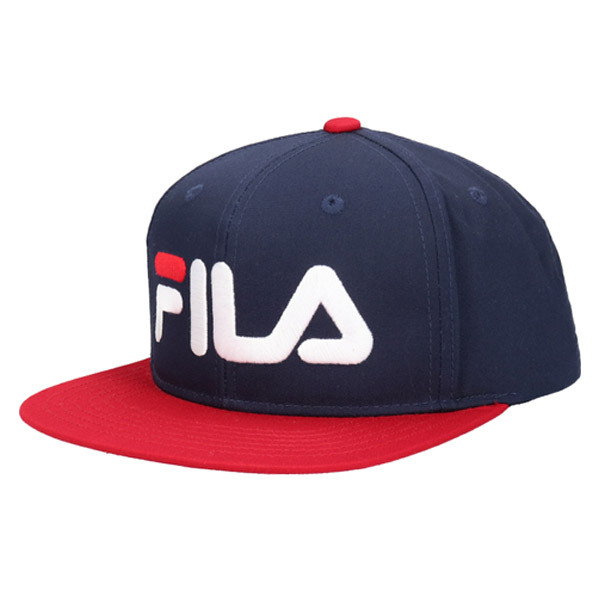 FILA スナップバックキャップ 55〜57cm ロゴキャップ フラットブリム 手洗い 吸汗 速乾 オールシーズン キッズ ジュニア 日よけ 帽子 100-213302｜hatshop｜04