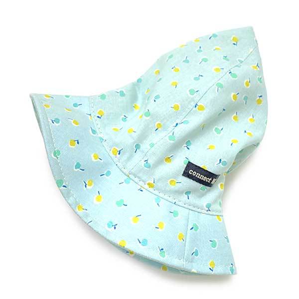 connect M 日よけカバー付き キャペリンハット UVカット 48〜52cm 日本