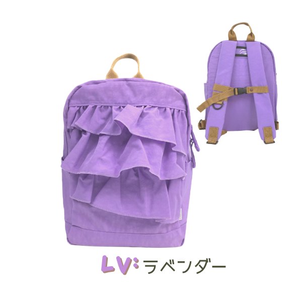 送料無料 Ocean＆Ground DAYPACK SWEETS TIME XS〜Mサイズ フリル ナイロンリュック リュック 女の子 入園 入学 ベビー キッズ 1215103｜hatshop｜05