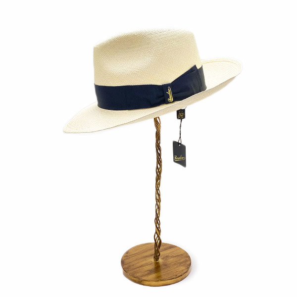 美品　Borsalino ボルサリーノ　本パナマハット　イタリア製　60cm Borsalino（ボルサリーノ） ボルサリーノ/ パナマハット ラージブリム