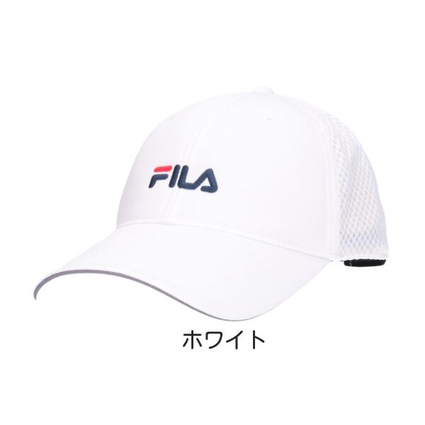 FILA 洗濯機で洗える メッシュキャップ キャップ 野球帽 吸汗速乾 通気性抜群 ストレッチ フィ...