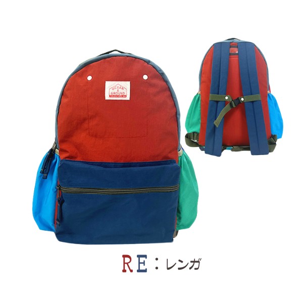 Ocean&Ground 送料無料 Ocean&Ground DAYPACK CRAZY MORE L Ocean&Ground 送料無料 Ocean&Ground DAYPACK CRAZY MORE L