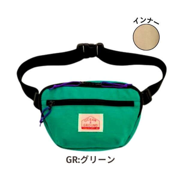 Ocean&Ground（オーシャンアンドグラウンド） ウエストポーチ GOODAY
