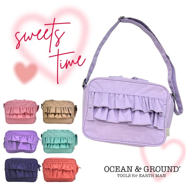 Ocean&Ground（オーシャンアンドグラウンド） ショルダーバッグ SWEETS