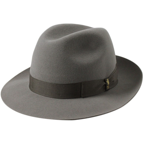 Borsalino BORSALINO MARENGO WIDE ファーフェルト 中折れハット