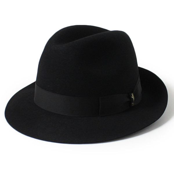 BORSALINO MARENGO MIDDLE ファーフェルト 中折れハット