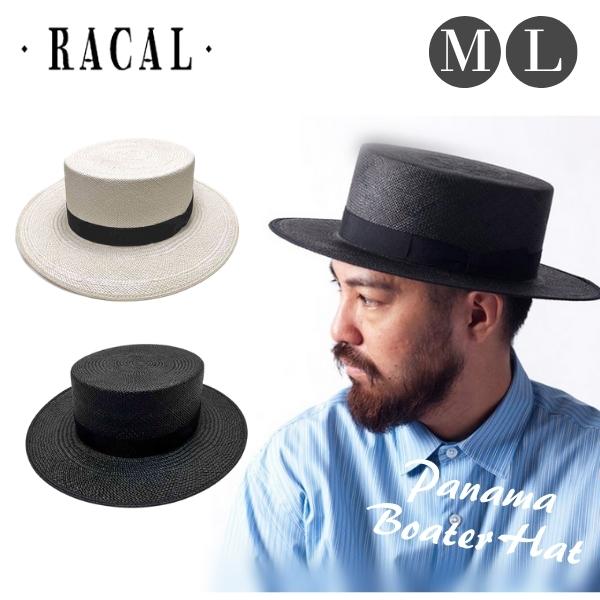 RACAL Panama Boater Hat M〜Lサイズ エクアドル産 本パナマ ボーター